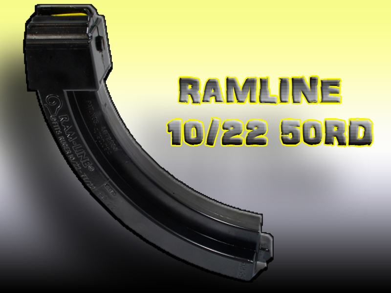 Ram-Line 10/22 Double Stack 50rnd. Magazine Black